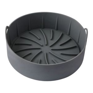 Forma Silicone Para Airfryer Fritadeira Elétrica 19cm Cesto Forno Microondas Assadeira Cozinha