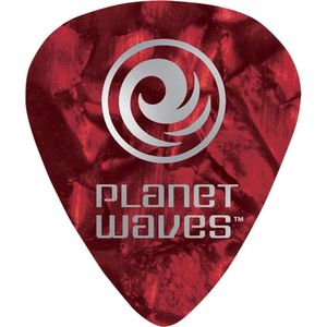 Palheta Para Guitarra De Celuloide 1crp2-10 - Vermelho Pérola - Leve - (pct Com 10 Unidades)