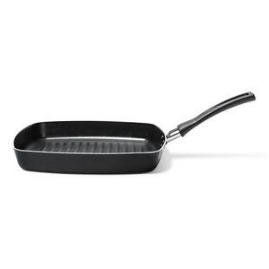 Grill Masala Antiaderente Pro-Flon 24Cm Brinox Preto