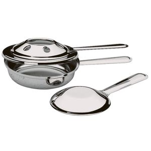 Fogareiro Menor Com Abafador Plátanos Em Aço Inox Brinox