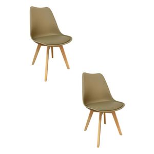 Kit Com 2 Cadeiras Siena Fendi