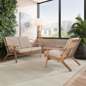 Poltrona Lótus 1 Lugar Acquablock Stain Castanho/fendi