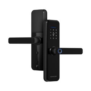 Fechadura Eletrônica Inteligente Automática Zigbee Fortezza Fze01bk Preto