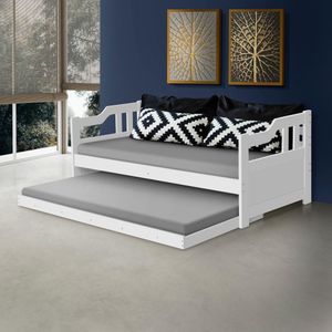 Sofa Cama Solteiro Extensivel Phoenix Bege