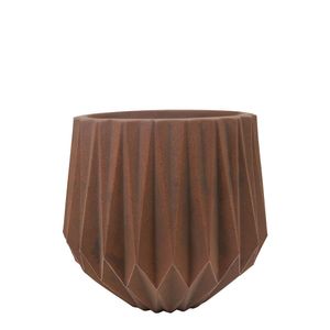 Vaso Aresta 27 X 29 Cm Cor 09 - Antique Rusty
