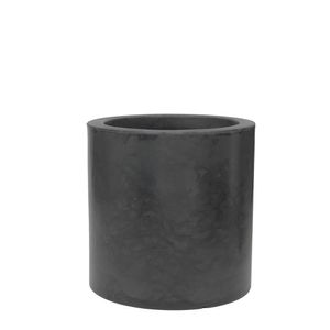 Vaso Cilindro 50 X 50 Cm Cor 18 - Antique Preto