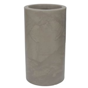 Vaso Cilindro 40 X 73 Cm Cor 05 - Antique Camurça
