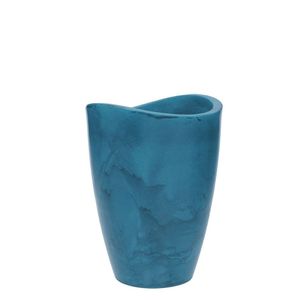 Vaso Copacabana Alto 40 X 54 Cm Cor 31 - Antique Azul