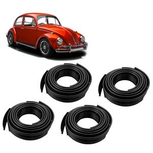 Kit Borracha Debrum Do Paralama 4 Peças Fusca 59 A 96 Preto - Un - 4