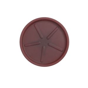 Base Redonda 24 X 3 Cm Cor 32 - Antique Vermelho