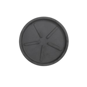 Base Redonda 24 X 3 Cm Cor 18 - Antique Preto