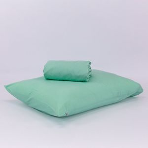 Jogo De Lençol Solteiro Basic Verde Claro