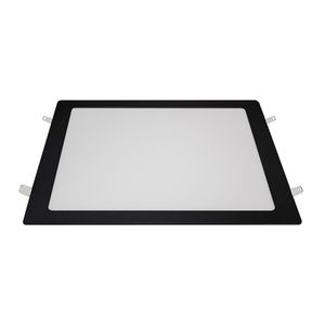Painel Led Embutir 24w 3000k Preto Preto - 24w
