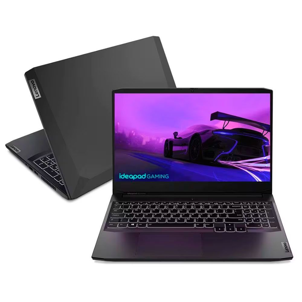 Notebook Lenovo I5-11300h Nvidia Geforce Gtx1650 4gb Gddr6 8gb 512 Ssd Tela Full Hd 15.6 Preto