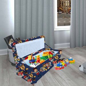 Puff Bau Garda Volumes Infantil 70 Centimetros Cores Personalizadas Cor Patrulha