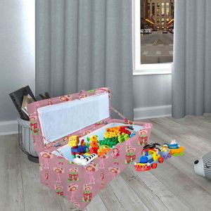 Puff Bau Garda Volumes Infantil 70 Centimetros Cores Personalizadas Cor Morango