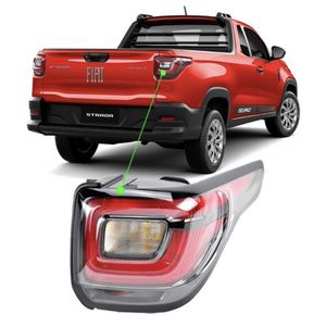 Lanterna Traseira Direita Nova Strada Original Fiat 100256699