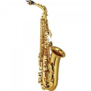 Saxofone Yamaha Yas-62 Alto Eb Laqueado Dourado