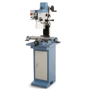 Furadeira Fresadora Profissional, 750w Capac. ø 20mm Facear ø 63mm Fresar ø 20mm 220v-mono C/bancada