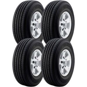 4 Pneus Aro 18 Dueler Ht 684 Ii Ecopia 265-60 Bridgestone Preto 18
