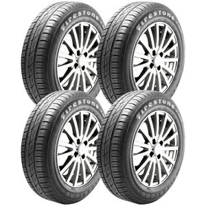 Pneu Aro 15 Firestone F600 19565 R15 91h 4 Unidades Preto 15