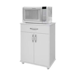 Balcão De Cozinha 302 Com 2 Portas E 1 Gaveta Benetil Branco