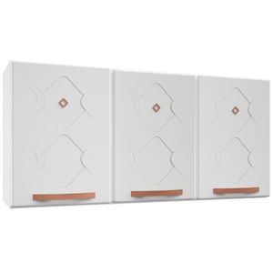 Armário De Cozinha Aço Aéreo Telasul Mirage New Bco