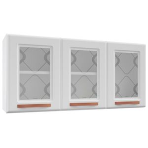 Armário De Cozinha Aço Aéreo Telasul Mirage New Bco