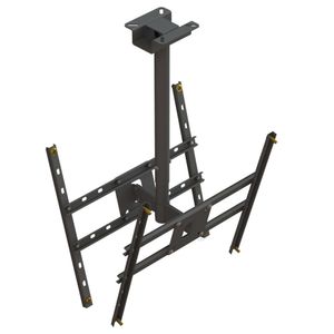 Suporte Teto 2tv 10" A 65" Vesa 600x400 360° 75 Cm Preto