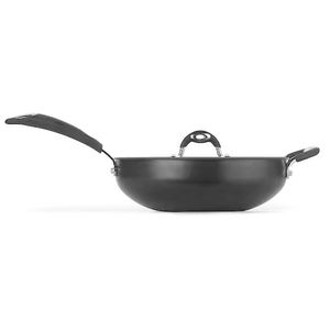 Frigideira Multiflon Dom Com Revestimento Antiaderente Com Tampa 30 Cm Quartzo