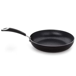 Frigideira Multiflon Dom Com Revestimento Antiaderente Quartzo 32 Cm Preto