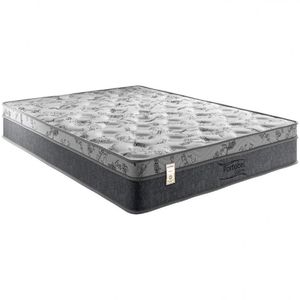 Colchão King Size Portobel Orion Com Molas Ensacadas E Revestimento Em Tecido Poliéster Cinza