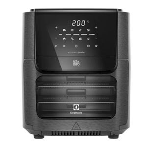 Fritadeira Elétrica Sem óleo Air Fryer Oven Electrolux Experience Digital Por Rita Lobo Eaf90 12l Grafite 220v