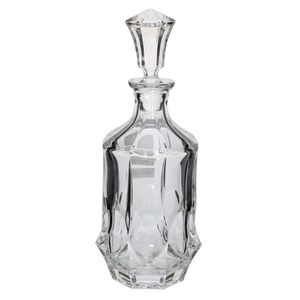 Garrafa Para Uísque Bohemia Soho Em Cristal 750 Ml Transparente