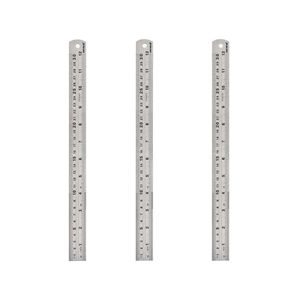 Kit Escalas Graduadas - Cap. 300mm-12", Cap. 1000x32x 1,2 Mm, Cap 600mm-24"