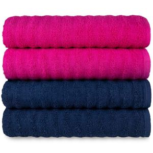 Kit 4 Toalhas Banhão Gigante Super Absorção Macia - Ocean - Kit 5