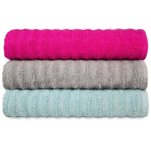 Kit 3 Toalhas Banhão Gigante Super Absorção Macia - Ocean - Kit 2