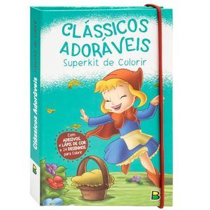 Livro Superkit De Colorir - Todolivro - Classicos Adoraveis