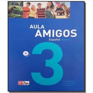 Livro Didático Aula Amigos - Espanõl Nivel 3 - Edições Sm