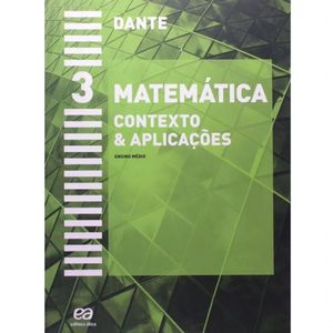 Livro Didático Matemática - Contexto E Aplicações - Editora ática