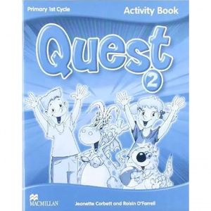 Livro Quest 2 - Activity Book - Primary 1st Cycle - Macmillan