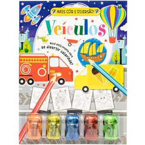 Livro Mais Cor E Diversão - Todolivro - Veiculos