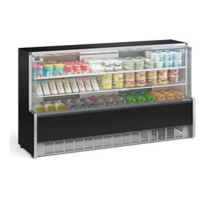 Vitrine Refrigerada Gelopar Universal 205 Cm Preto 50-60hz 220v Gpsa-205r