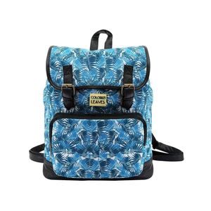 Mochila Hippie Chic Leaves - 28x40x16 - Colorizi