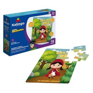 Quebra-cabeça Chapeuzinho Vermelho Minha Escolinha