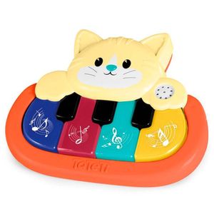 Piano Infantil Musical - Music Pet - Luz E Som - Gatinho - Tateti