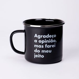 Caneca Amarguinhos Agradeco A Opiniao