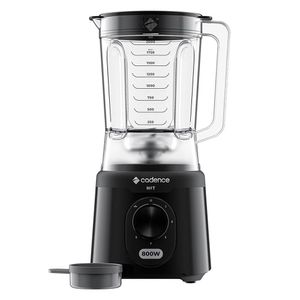 Liquidificador Hit 800w Com Colher Medidora Cadence Liq200 Preto 220v