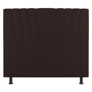 Cabeceira Cama Box Casal Dublin 140cm Linho Marrom - Abmaza