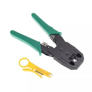 Alicate Crimpar Rede Rj45 Rj12 Rj11 + Desencapador Fio Exbom